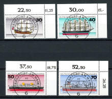 Bund 929-932 KBWZ Gestempelt Frankfurt, Original-Gummi, Ungefaltet #HK401 - Used Stamps