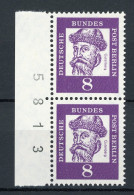 Berlin 201 Postfrisch Bogenzählnummer, Gummifehler #IT987 - Neufs