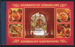 Aserbaidschan Markenheft Mit 610-611 Postfrisch Cept 2005 #HX387 - Azerbaijan