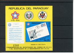 Paraguay Block 280 Postfrisch Brief #IT688 - Paraguay