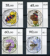 Bund 1202-1205 KBWZ Gestempelt Frankfurt #IV040 - Used Stamps