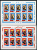 Georgien Kleinbogensatz A 420-421 Postfrisch Cept 2003 #HS066 - Georgië