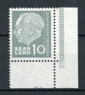 Saarland 386 Postfrisch DZ Rb #IU530 - Andere & Zonder Classificatie