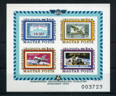 Ungarn Block 109 B Postfrisch Marke Auf Marke #HK486 - Autres & Non Classés