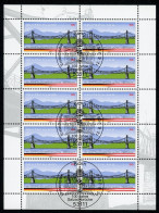 Bund Zehnerbogen 2345 Bonn Ersttagssonderstempel #IN901 - Sonstige & Ohne Zuordnung