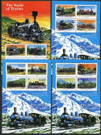 Grenada ZD Bogen 2856-2871 Postfrisch Eisenbahn #IM060 - Grenada (1974-...)