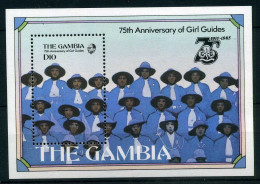 Gambia Block 19 Postfrisch Pfadfinder #IM438 - Gambia (1965-...)