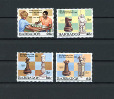 Barbados 609-612 Postfrisch Schach #GI809 - Barbados (1966-...)