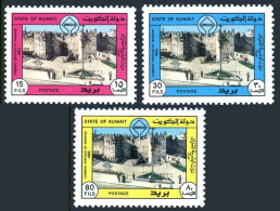 Kuwait 924-926, MNH. Mi 1011-1013. Heritage Year, 1983. Wall Of Old Jerusalem. - Kuwait