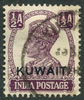 Kuwait 60, Used. Michel 53. Indian Postal Administration, George VI, 1945. - Koweït