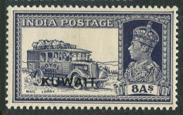 Kuwait 51, Hinged. Michel 45. Iraqi Postal Administration, 1939. Mail Truck. - Kuwait