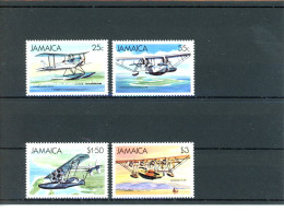 Jamaika 851-54 Postfrisch Flugzeug #GI266 - Giamaica (1962-...)