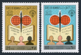 Kuwait 533-534, MNH. Michel 527-528. UNESCO Literacy Day, 1971. - Koeweit