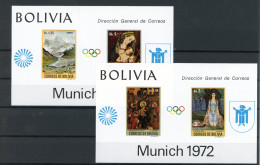 Bolivien Block 34-35 Postfrisch Olympia #ID308 - Bolivie