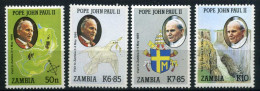 Sambia 478-481 Postfrisch Papst #IT542 - Nyassaland (1907-1953)