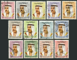 Kuwait 463-473A, Used. Michel 454-455. Sheik Sabah, 1969-1974. - Koweït