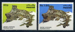 Pakistan 609-610 Postfrisch Schneeleopard #HO255 - Pakistan