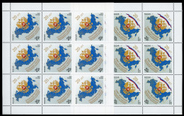 Russland Kleinbogensatz 2003-2004 Postfrisch #IS999 - Otros & Sin Clasificación