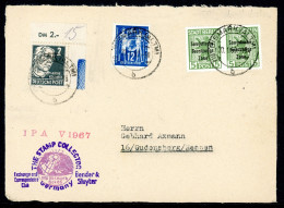 DDR 243 V Plattenfehler, Kein Brief Briefstück #HU363 - Plaatfouten En Curiosa