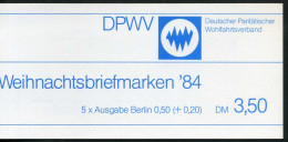 Berlin Markenheftchen DPWV 729 Gestempelt Berlin #IT610 - Booklets