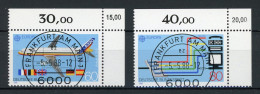 Bund 1367-1368 KBWZ Gestempelt Frankfurt #IX733 - Used Stamps