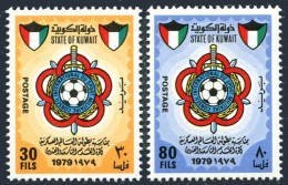 Kuwait 792-793, MNH. Michel 834-835. Military Soccer Championship, 1979. - Koeweit