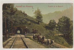 Busteni - Tunelul De La Busteni ,Salutari Din Romania - Roemenië