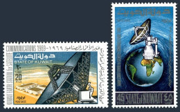 Kuwait 477-478, MNH. Mi 471-472. Earth Station For Satellite Communications.1969 - Koeweit