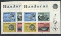 Honduras Block 6 A+B Postfrisch Olymische Spiele #IN163 - Honduras