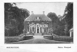 Prent - Huize Manpad - Heemstede   - 8.5x12.5 Cm - Other & Unclassified