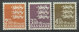 Denmark 1972 Mi 526-528 MNH  (ZE3 DNM526-528) - Timbres