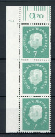Berlin 3er Str. 182 W OR DZ 7 Postfrisch #IT911 - Unused Stamps