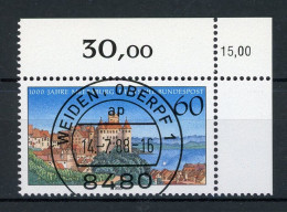Bund 1376 KBWZ Gestempelt Weiden #IY178 - Used Stamps