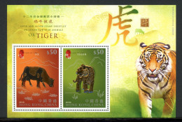 HongKong-China Block 209 Postfrisch Ochse Und Tiger #HX193 - Sonstige & Ohne Zuordnung