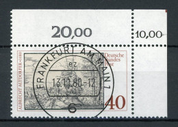 Bund 1067 KBWZ Gestempelt Frankfurt #IU616 - Used Stamps