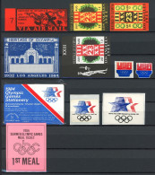 Olympische Sommerspiele Los Angeles 1984 Lot Vignetten #IF321 - Otros & Sin Clasificación