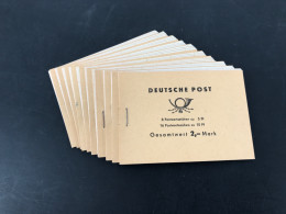 DDR Posten Mit 10x MH 4 C 1 Postfrisch #IN847 - Postzegelboekjes