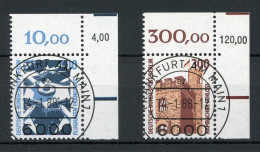 Berlin 798-799 KBWZ Gestempelt Frankfurt, Originalgummi #IS950 - Andere & Zonder Classificatie