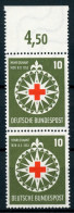 Bund Senkr. Paar 164 Postfrisch Oberrand #HO914 - Other & Unclassified