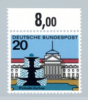 Bund 420 II Oberrand Postfrisch Plattenfehler #HO962 - Variétés Et Curiosités