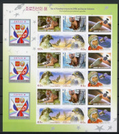 Nordkorea ZD Bogen 898 B Postfrisch Kommunikation #JY498 - Armenien