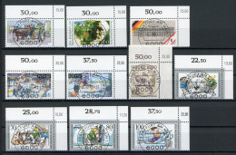 Berlin Lot KBWZ Aus 1990 Gestempelt Frankfurt, Originalgummi #IS952 - Used Stamps