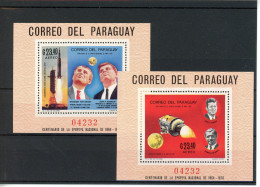 Paraguay Block 124-25 Postfrisch Satelliten #IT687 - Paraguay