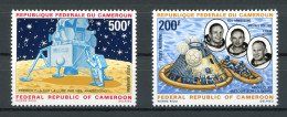 Kamerun 600-601 Postfrisch Apollo 11 #GE760 - Cameroon (1960-...)