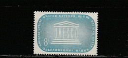 Nations Unies (New-York) YT 34 * : UNESCO - 1955 - Unused Stamps