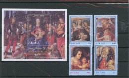 Palau Inseln 2283-2286, Block 170 Postfrisch Weihnachten #IJ278 - Palau