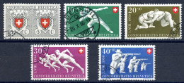 Schweiz 545-549 Gestempelt #HX471 - Altri & Non Classificati