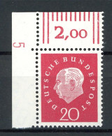 Bund 304 DZ 5 Postfrisch #HU111 - Unused Stamps