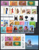 HongKong Jahrgang 1989 555-580 Postfrisch Incl. Block 11 + 12 #JD425 - Altri & Non Classificati