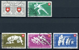 Schweiz 545-549 Gestempelt Pro Patria #IA015 - Altri & Non Classificati